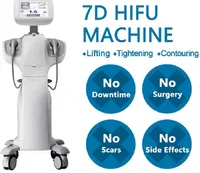 Doğrudan Sonuç 7D HIFU Zayıflama Yüzü Kaldırma SMAS Kırışıklık Karşıtı UltraForm Kırışıklık Odaklı Ultrason Yüz Kaldırma Ultraforme III Eski Güzellik Makinesi