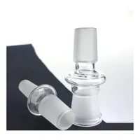 Other Smoking Accessories 14Mm 18Mm Glass Bong Adapter Thick Pyrex Hookah Male Female Bongs Adaptor Dropdown Connecting Pipes For Oi Dha6T