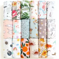 Muslin Baby Blankets Bamboo Cotton Swaddling Swaddle Newborn Gauze Wraps Toddler Summer Bath Towels Parisarc Crib Sheet Stroller Cover Quilt Infant Robes BC190-3