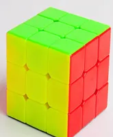 Cyclone Boys No Sticker Rubik Magic Cube 3x3x3 Stickerless Speed ​​Game Puzzle Ultra Smooth Toy For Kids Toys Children Toys 1665536