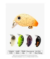5pcsLot Fishing Mino Floating Crankbaits Lures For Pike Trolling Rattling Baits Set Perch Fishing Lure Artificial Hard 28mm 2g9646746
