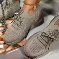 Dress Shoes sneakers women casual Women tenis feminino Lace Up breathable ladies woman Outdoor Walking zapatos mujer 221203