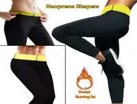 New Long Sauna Pants Neoprene Legging Control Panties Fitness Body Shaper Slim Super Stretch Trouser Pant Women Plus Size S3XL7475769