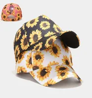 2021 sunflower pattern print cotton Casquette Baseball Cap Adjustable Snapback Hats for men and women 1188392128