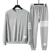 2023 Tracksuits Men's Br Suit Long Sleeved Trousers Sports Pants Fashionable Sportswear Autumn and Winter Series