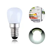2W холодильник Светодиодный освещение мини -лампочка холодильник Внутренний светлый белый теплый белый путок без пугания 1 транзакции e14 e12