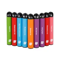 100% Zooy Puff 800 Электронная сигаретная ручка Vape с 5% NIC 10 цветов одноразовые вейп -пачки xxl effbar pods pods принимают OEM ODM