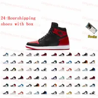 Homage To Home Yin-Yang Black Red Basketball Shoes Laker Scratch Yel Royal Blue Laser Orange 1 1S Men Women Sneakers Jumpman Fragment designer bags