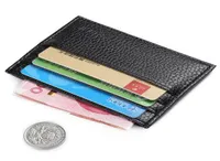 billige M￼nzgrundtaten M￤nner Brieftasche Super Slim einfache PU Leder -ID -Visitenkartenhalter4782410