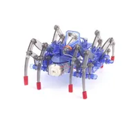Electric Spider Robot Toy DIY technology small production crawling science Toys Kits For Kids Scientific Experiment Christmas Gift8544872