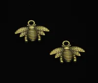 109pcs Zinc Alloy Charms Antique Bronze Plated bumblebee honey bee Charms for Jewelry Making DIY Handmade Pendants 2116mm3671845