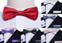 Mens Bow tie designer for Men Classic Jacquard Woven Whole weeding business party6696902