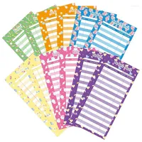 Gift Wrap 60Pcs Budget Sheets Expense Tracker Paper Refill Inserts With Holes For A6 Binder Cash Envelope Cartoon Candy Pattern