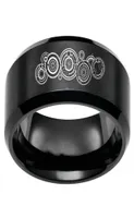 Fashion Doctor Who Seal of Rassilon Symbol Rings rostfritt stål Band Mens smycken Present Size 6135188138