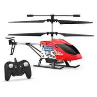 JJRC JX01 Remote Control 2 4G Alloy Helicopter& Kid Toy Altitude Hold Gyroscope-Sensor One Click Take Off LED Lights Christma267Q