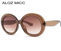 ALOZ MICC 2019 New Women Round Sunglasses Fashion Oversized Goggle Sun Glasses Women Vintage Shades Eyewear UV400 A6423992703