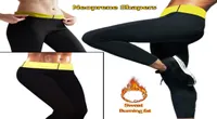 New Long Sauna Pants Neoprene Legging Control Panties Fitness Body Shaper Slim Super Stretch Trouser Pant Women Plus Size S3XL3026385