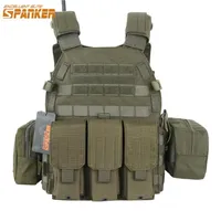 Jackets de caza Excelente spanker de ￩lite al aire libre 6094 chalecos t￡cticos traje de chaleco t￡ctico hombres militares accesorios de equipos cs1186000