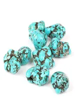 20pcs 2025 mm perle di ghiaia di pietra naturale irregolari perle turchesi per cravatta per la collana che produce reperti formano Howlite lo7546669