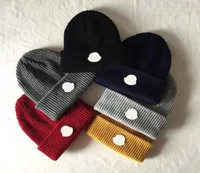 Fashion Beanie Man Woman Skull Caps Warm Autumn Winter Breathable Fitted Bucket Hat 6 Color Cap Highly Quality 7769752