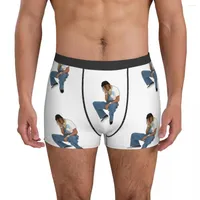 Underpants Kanya West Fantasy Rapper Underwear College Dropout Jesus King Males Sublimation Plain Boxer Shorts Trenky