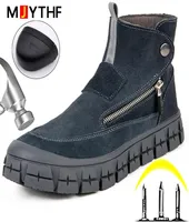 Indestructible Work Boots Safety Shoes Man Antipuncture Security Boot Industrial Shoes Construction Steel Toe Electrician Shoes5771781