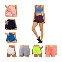Womens Yoga Outfits Summer Comfortable Soft shorts Loose Casual Breathable Quick Dry Fitness Pants Girls Running Elastic Adult Sportswear shorts