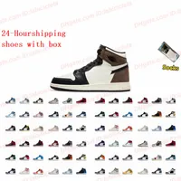 Og Dark Mocha Gs Shoes Boots Kilroy 1 1S Jumpman For Men Sneakers Women Running Trainers Chicago Blac designer bags