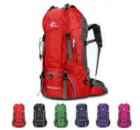 Bolsas al aire libre 60L Escalada mochila para acampar bolsas de senderismo a prueba de agua Trekking Viaje Moldia Molle Molle13525334