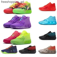 2022 Newest Mens Lamelo Ball MB 01 Basketball Shoes Queen City White Silver Black Red Blast Green Galaxy Purple Blue Grey Black Yello Sports