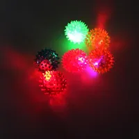 Palitos de luz LED parpadeando juguetes de bola de bola sensorial de reposo de repente. 221203