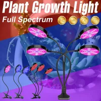 Grow Lights LED Greenhouse Light Waterproof Phytolamp Clip Plant Growth Lamp With Control USB Phyto Bulb Hydroponics Growing System