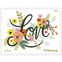Autoaufkleber Liebe floriert 10 Bl￤tter von 20 erstklassigen Briefmarken Hochzeit Valentine 200 Drop Lieferung Amilm