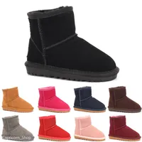 Fashion Baby Kids Girl Boy Shoes Winter Warm Boots Soft Sole Booties Snow Boot Infant Toddler Newborn Crib Shoes 5 Colors232Q