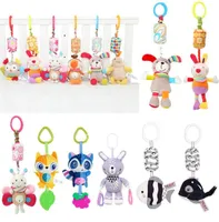 Baby Toy Soft Plush Mobile Rattle Cartoon Stroller Clip Rattles Born Bed Crib Hanging Bell For 03Y Educational Toys3575905