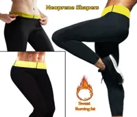 New Long Sauna Pants Neoprene Legging Control Panties Fitness Body Shaper Slim Super Stretch Trouser Pant Women Plus Size S3XL9815869