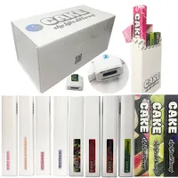 New arrive 4th Generation Cake Disposable Vape Pens 280mah Rechargeable Battery 1.0ml Empty Vaporizer Pods Cartridges E cigarettes carts with packaging 10 flavors