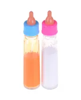 Baby Dolls Feeding Bottle Magic Dummy Pacifiers Set Disappearing Milk Bundle Kids Play Toy Accessory reborn preemie kit9731363