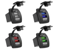 5V 31A Universal Car Charger Waterproof Dual USB Ports Auto Adapter Dustproof Phone Charger For Iphone Xiaomi Redmi Samsung9786988