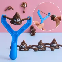 Finger Toys Funny Poop Ejection Slings Fake Antistress Gadget Aldult Vent Novelty Children s Adult Children Sticky Stool 221203