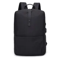 Nylon Canvas Schoolbag Male and female shoulder bags High-capacity Computer package Leisure backpack Unisex Multifunctional outdoo256W