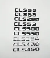 3 Colors For Mercedes Benz CLSClass C218 C219 C257 CLS53 CLS55 CLS63 CLS350 CLS450 CLS500 CLS550 Emblem Rear Logo Sticker6719114