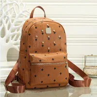 fashionable School Bags backpacks style designer student schoolbag with Liuding decoration classic letter printing backpack high q271j