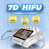 Clinic use 7D HIFU slimming 7 cartridges 210000 shots skin tightening high energy focused ultrasound face lifting SMAS anti-wrinkle skin repaired beauty machine