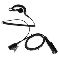 PTT MIC G Shape Earpiece Headset for Sepura STP8000 Walkie Talkie Ham Radio H4R95675655