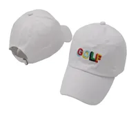 Tyler The Creator Golf Hat Black white Dad Caps Wang Cross Tshirt Earl Odd Future snapback caps9496609