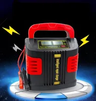 Portable Intelligent Charger Auto Motor Vehicle Charger 350W 14A Auto Justera LCD -batteriloppstarter5730390