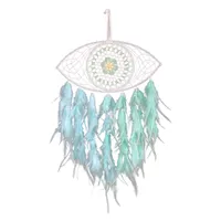 Handmade Devil Eye Dream Catcher Decorative Objects Multi-layer Wind Chimes Hanging Lovely Girl Room Wall Decoration 1223794