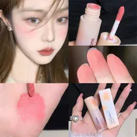 Mata mate Cherry Pink Blush Shaadow de maquillaje de larga duración Magnia Liquid Liquid Face Peach Pink Blusher Cream Cheek Blush Makeup Cosmetic
