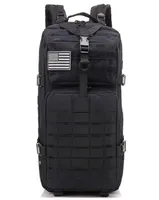 Ikon 34L Tactical Assault Pack Backpack Army Molle Waterproof Bug Out Bag liten ryggsäck för utomhus vandring camping jaktbl294m2390224